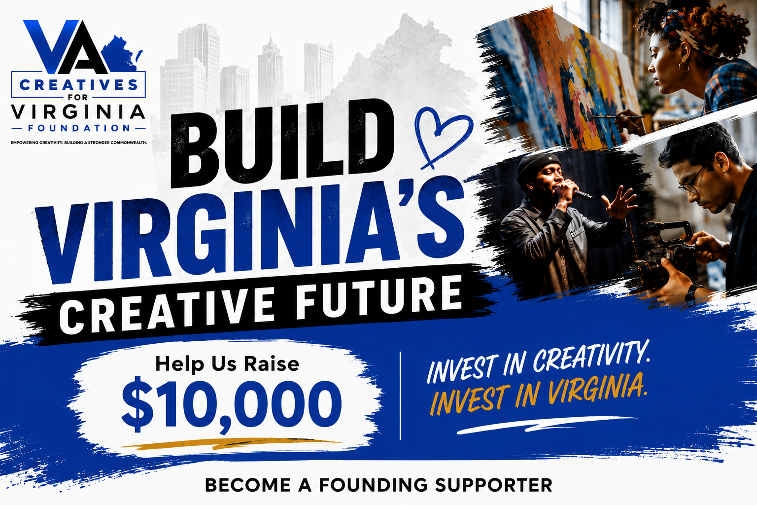 Why your support matters — Creatives for Virginia Foundation